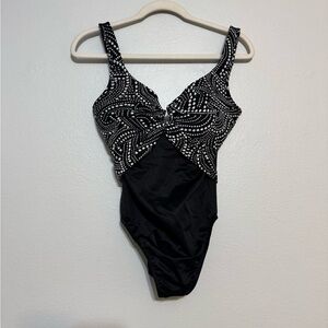 Miraclesuit Escape One Piece - Black and White - 12